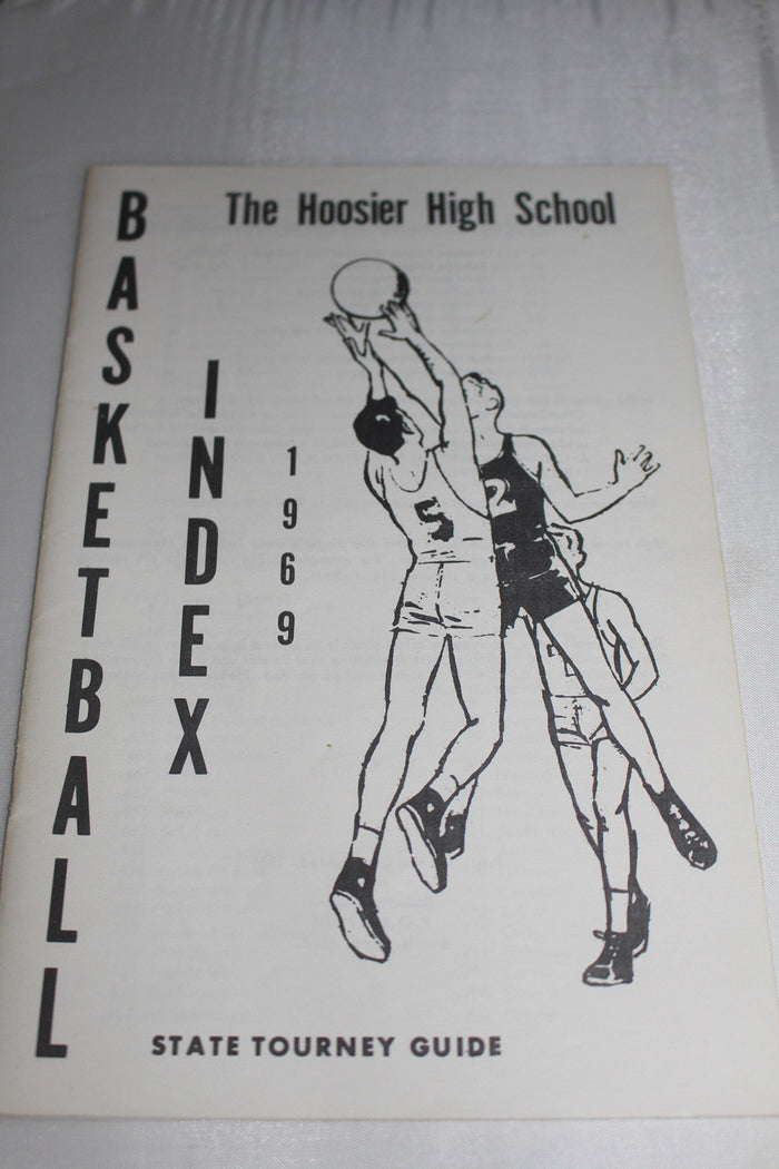 1969 The Hoosier High School Basketball Index State Tourney Guide - Vintage Indy Sports