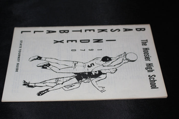 1970 Hoosier High School Basketball Index State Tourney Guide - Vintage Indy Sports