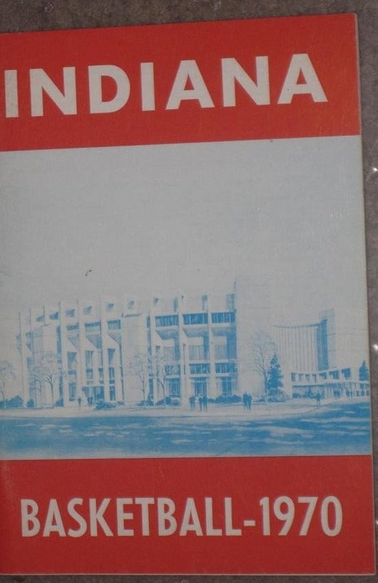 1970 INDIANA UNIVERSITY BASKETBALL MEDIA GUIDE - Vintage Indy Sports