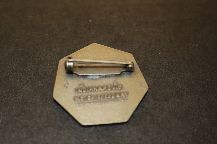 1970 Indy 500 Silver Pit Badge #53 - Vintage Indy Sports