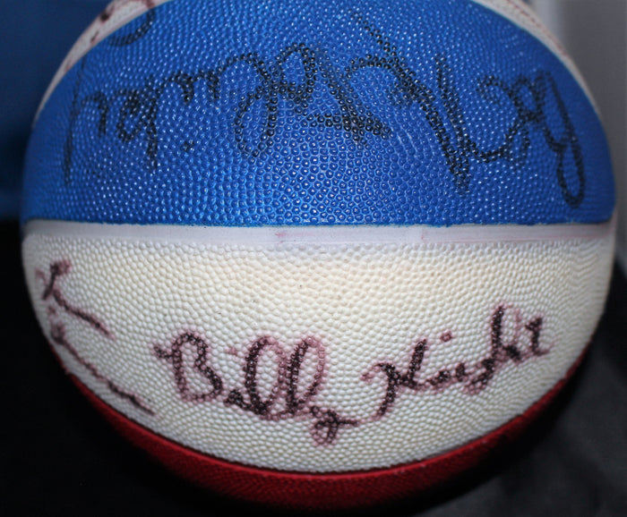 1970's Indiana Pacers Autographed ABA Basketball - Vintage Indy Sports
