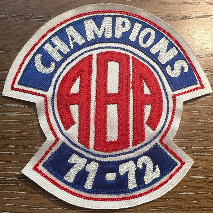 1971-72 Indiana Pacers ABA Champions Jacket Patch