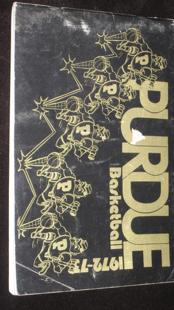 1972-73 PURDUE BASKETBALL MEDIA GUIDE - Vintage Indy Sports