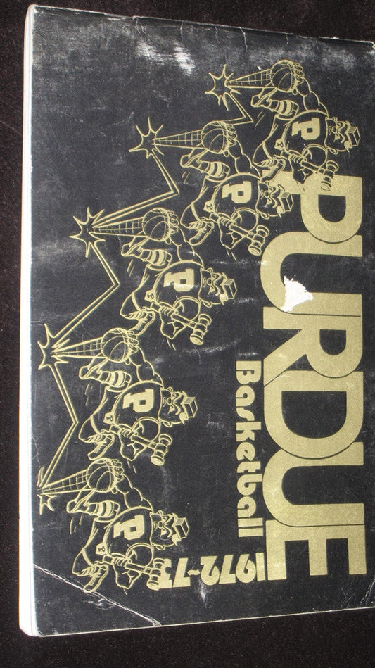 1972-73 PURDUE BASKETBALL MEDIA GUIDE - Vintage Indy Sports