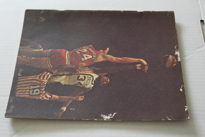 1973-74 Indiana Pacers vs Memphis Tams ABA Program - Vintage Indy Sports
