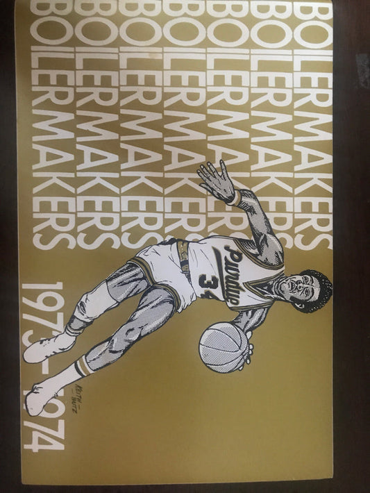 1973-74 Purdue Basketball Media Guide