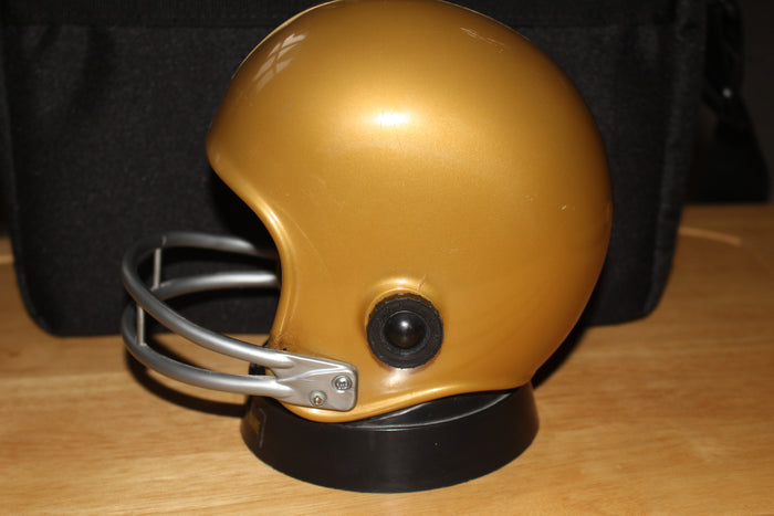 1973 Vintage Notre Dame Football Helmet AM Transistor Radio - Vintage Indy Sports