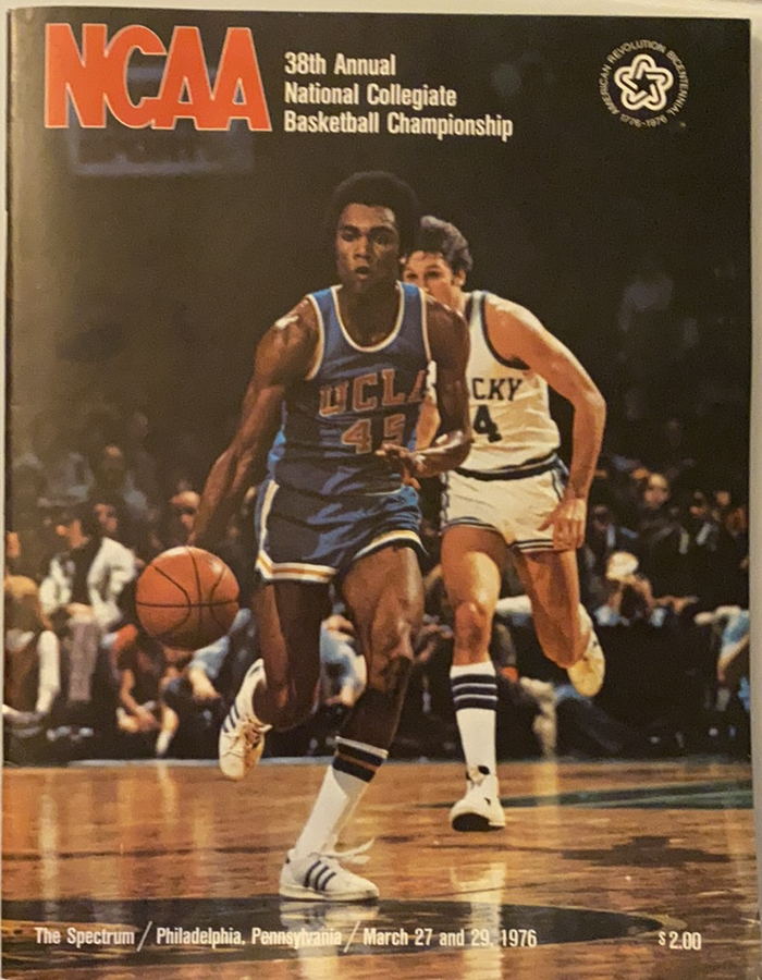 1976 NCAA Basketball Final Four Championship Program, Indiana Undefeated Champs - Vintage Indy Sports