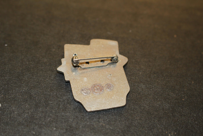 1977 Indy 500 Silver Pit Badge #53 - Vintage Indy Sports