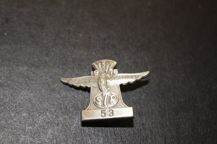 1978 Indy 500 Silver Pit Badge #53
