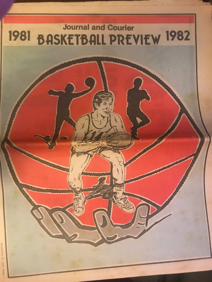 1981-82 Lafayette Journal Courier Basketball Preview, Purdue & High School