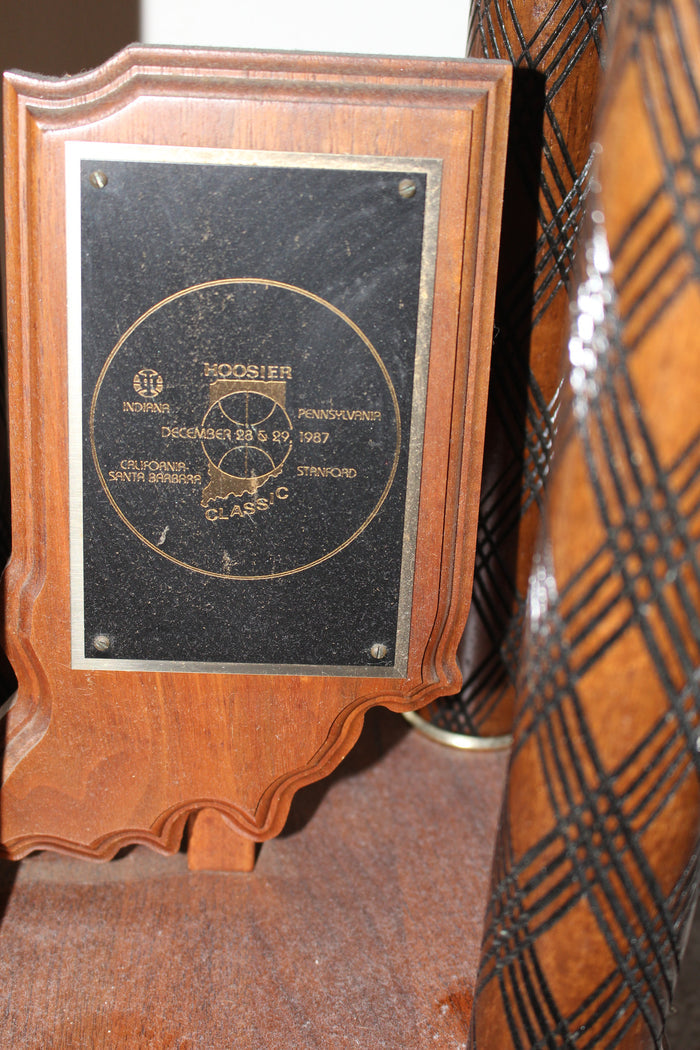 1987 Hoosier Classic Championship Trophy - Vintage Indy Sports