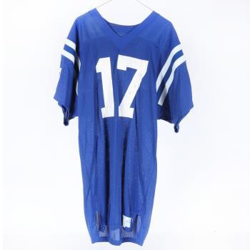 1988 Chris Chandler Indianapolis Colts Game Used Football Jersey, Size 44 - Vintage Indy Sports