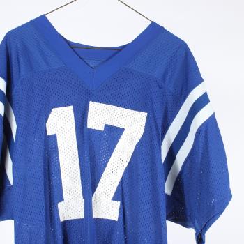 1988 Chris Chandler Indianapolis Colts Game Used Football Jersey, Size 44 - Vintage Indy Sports