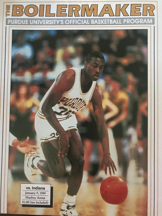 1989 Indiana University vs Purdue Basketball Program