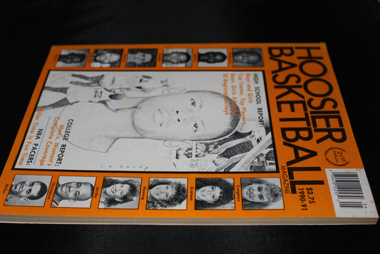 1990-91 Hoosier Basketball Magazine - Vintage Indy Sports