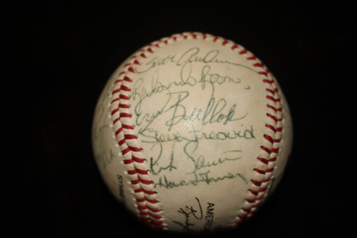 1990 Indianapolis Indians American Association Team Autographed Baseball