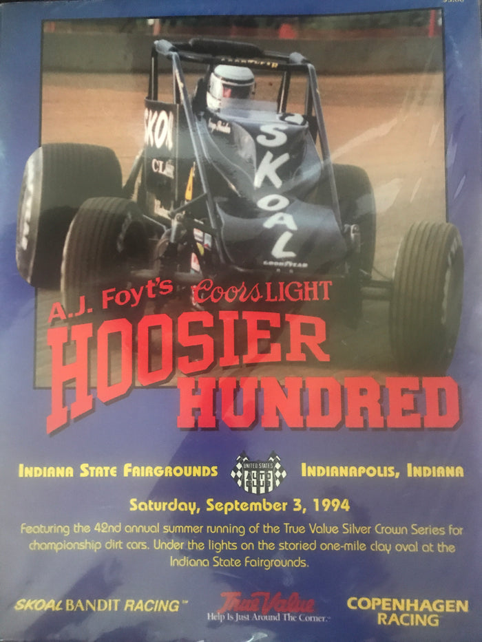 1994 Hoosier Hundred Race Program