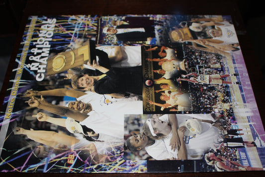 2001 Notre Dame Women's National Basketball Champions Banquet Program - Vintage Indy Sports
