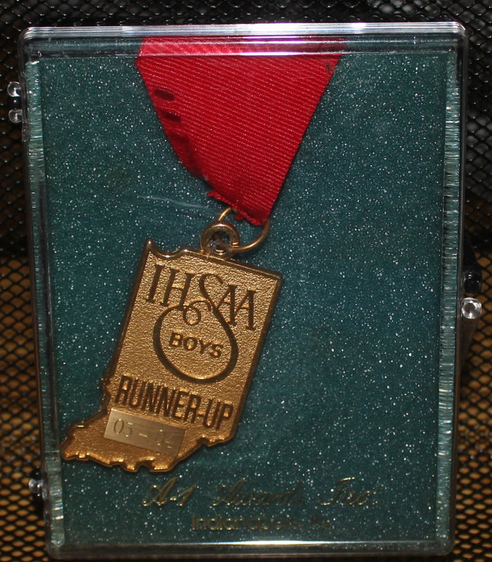 2003-04 Indiana High School Track & Field Team State Runner Up Medal - Vintage Indy Sports