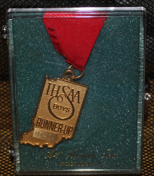 2003-04 Indiana High School Track & Field Team State Runner Up Medal - Vintage Indy Sports