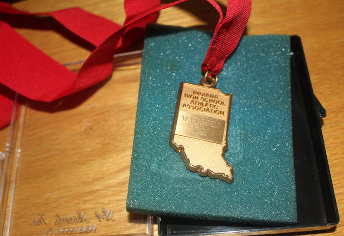 2003-04 Indiana High School Track & Field Team State Runner Up Medal - Vintage Indy Sports