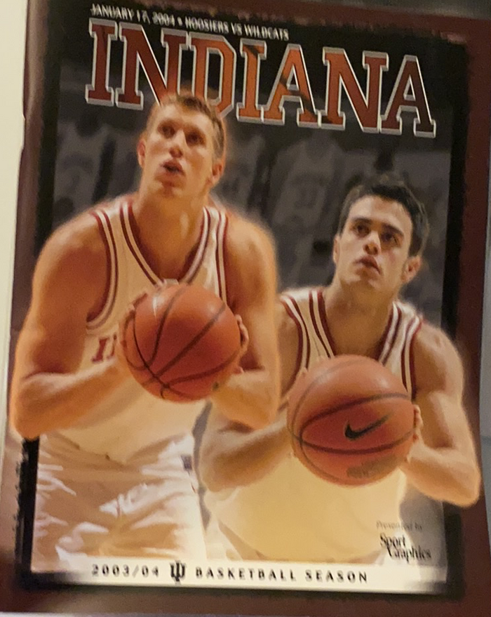 2004 Northwestern vs Indiana University Basketball Program