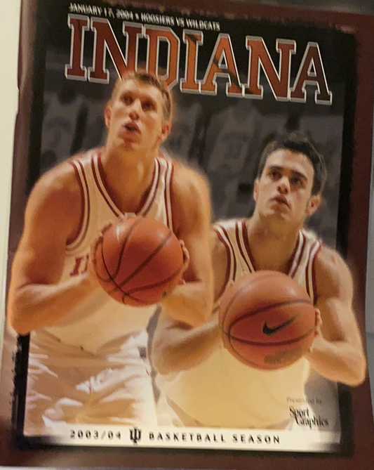 2004 Northwestern vs Indiana University Basketball Program