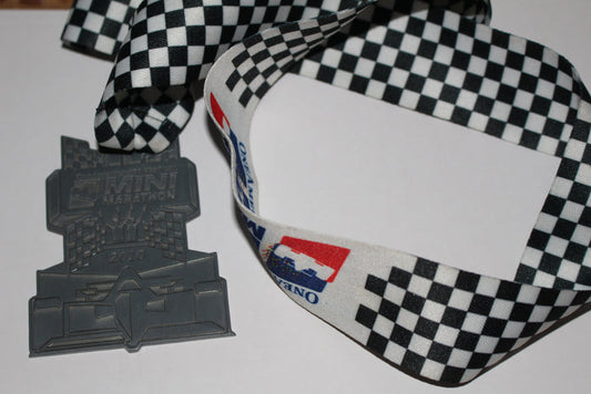 2010 Indy 500 Festival Mini Marathon Participant Medal - Vintage Indy Sports