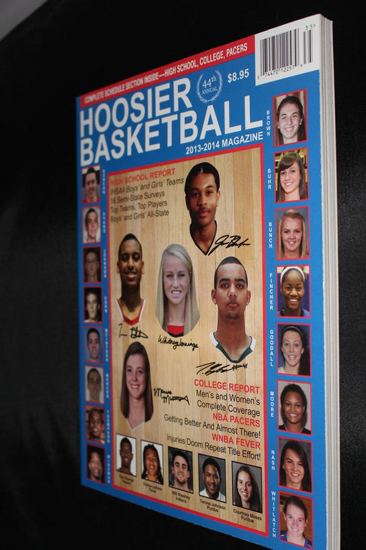 2013-14 Hoosier Basketball Magazine - Vintage Indy Sports
