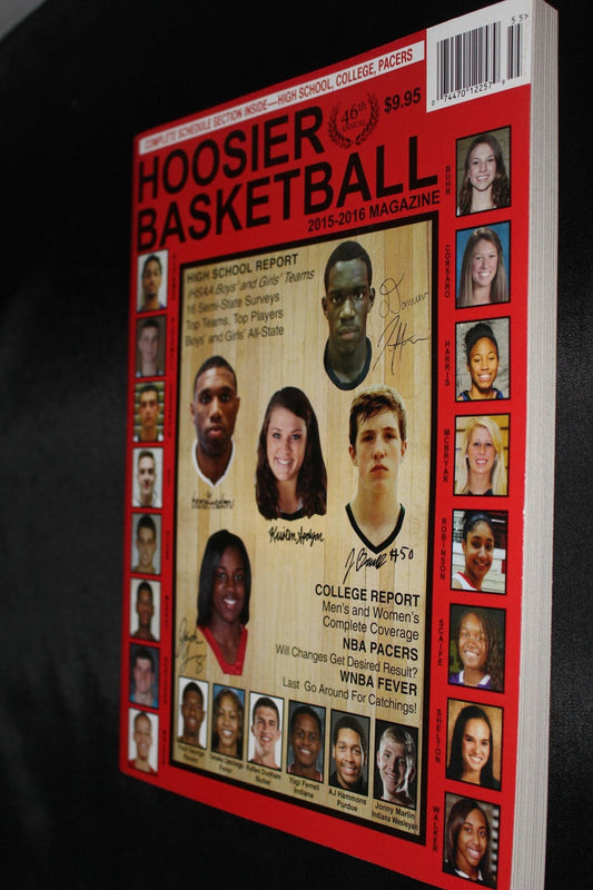 2015-16 Hoosier Basketball Magazine - Vintage Indy Sports