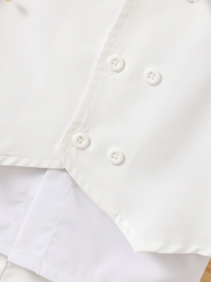 3-18M Bulk Designer Boy Clothes Wholesale Baby Christian Baptism Outfit Supplier Direct