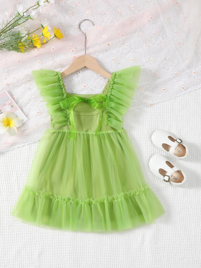 3-24M Baby Girls Dress Summer Sleeveless Gauze Dress Catpapa ZX-4230615