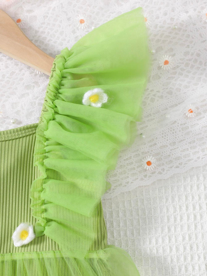3-24M Baby Girls Dress Summer Sleeveless Gauze Dress Catpapa ZX-4230615