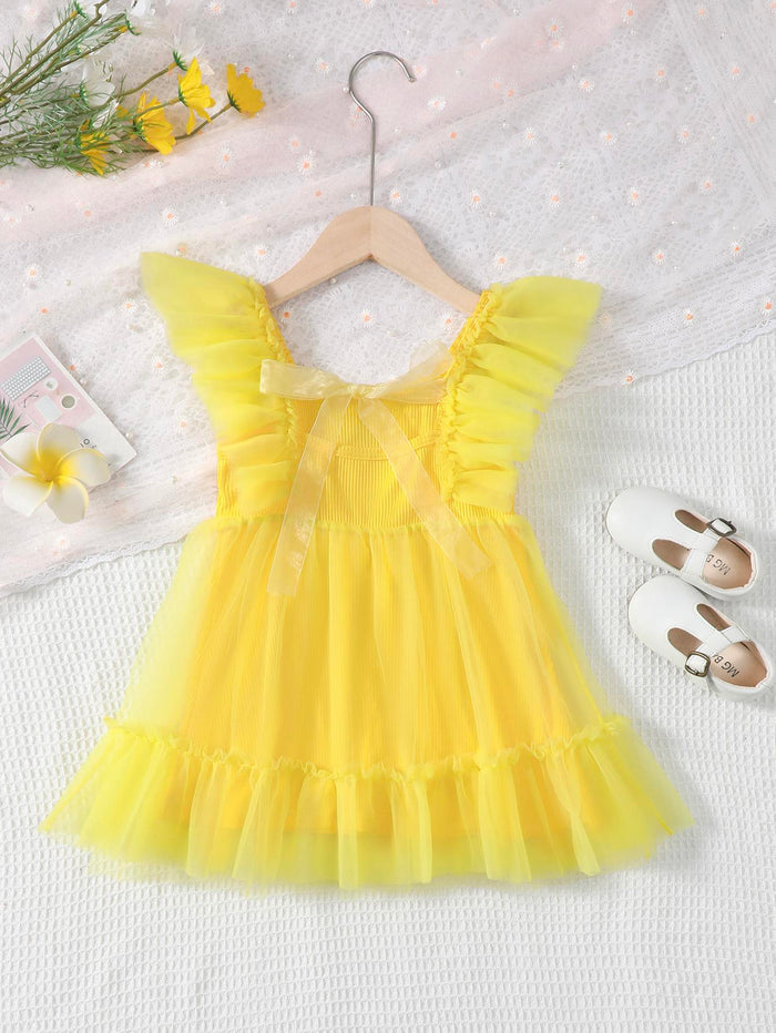 3-24M Baby Girls Dress Summer Sleeveless Gauze Dress Catpapa ZX-4230615