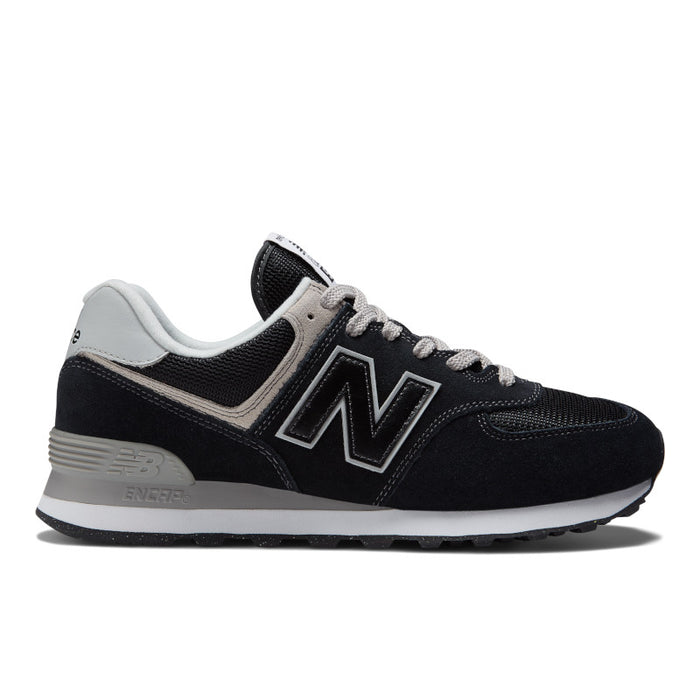 574 Core - Black with White - Men's
