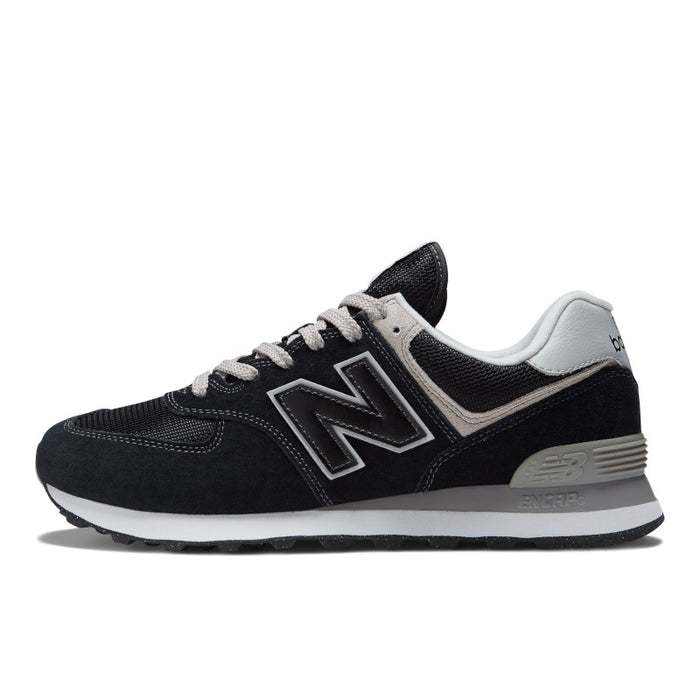 574 Core - Black with White - Men's