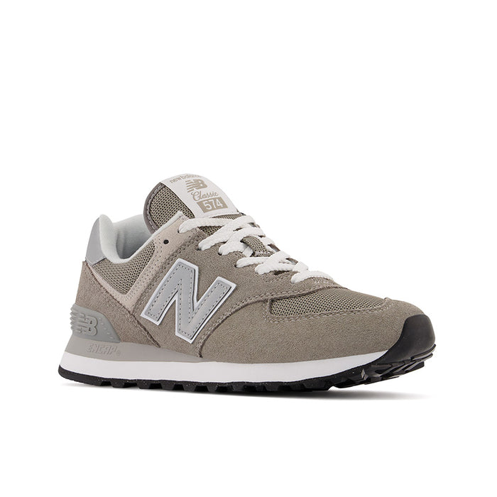 574 Core - Grey with White - Women's