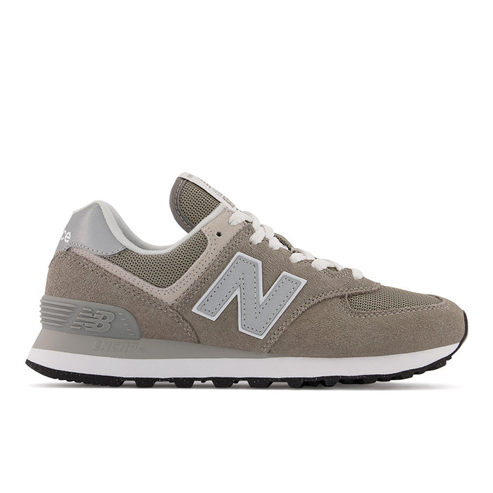 574 Core - Grey with White - Women's