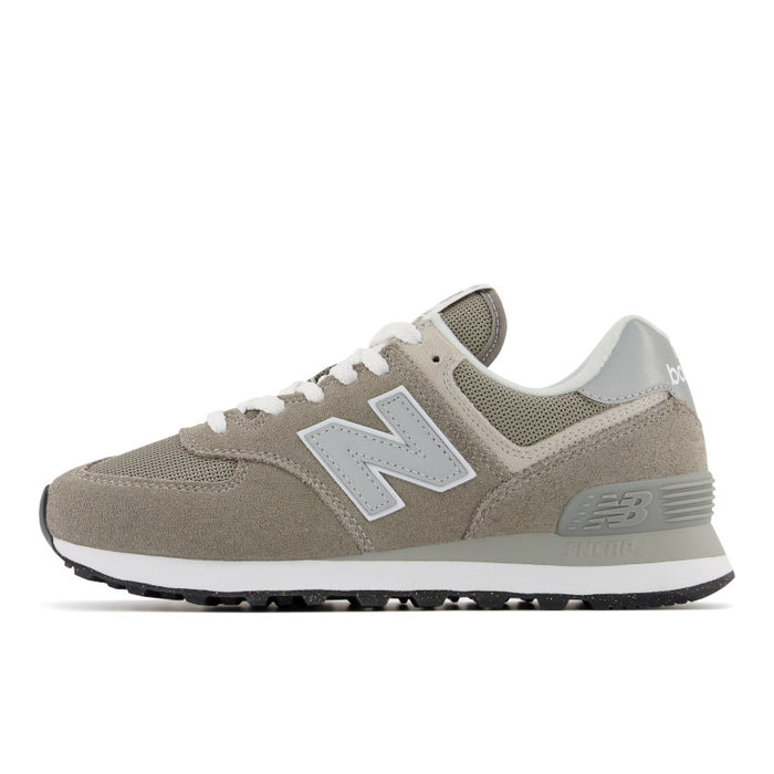 574 Core - Grey with White - Women's