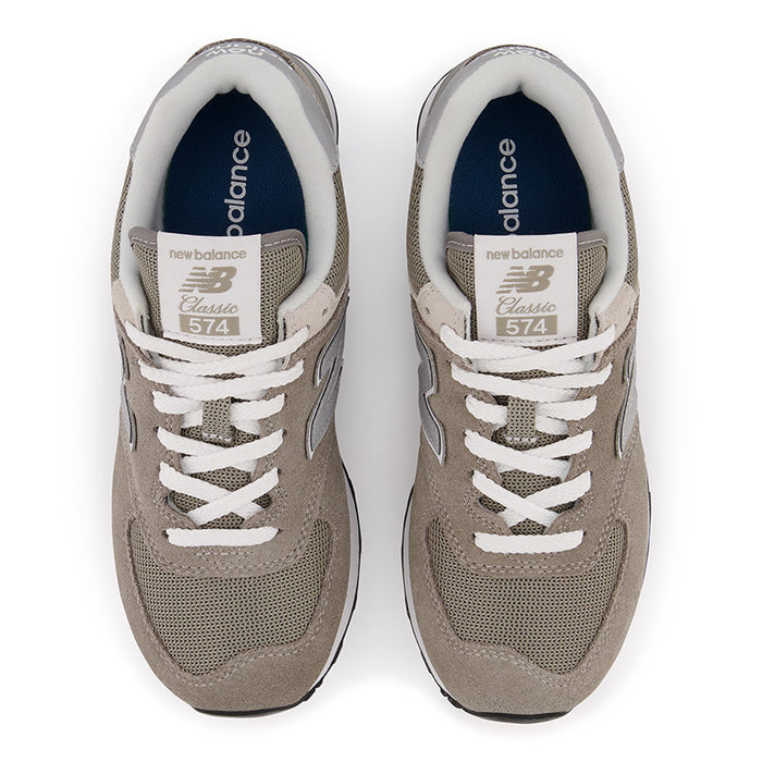 574 Core - Grey with White - Women's