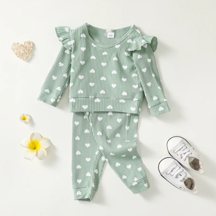 6M-24M Custom design baby girl clothing spring set ODM&OEM baby clothing wholesale Catpapa  132211024