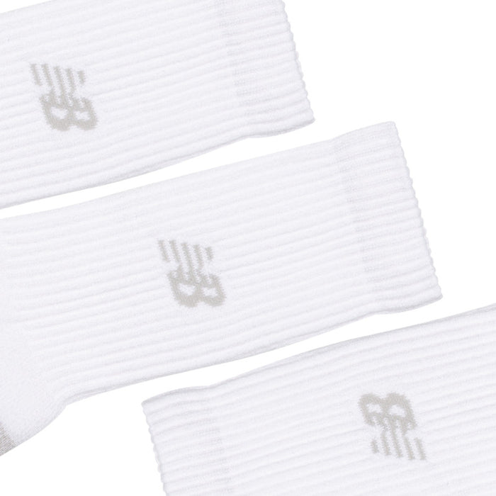 Active Crew Socks 6 Pack - White