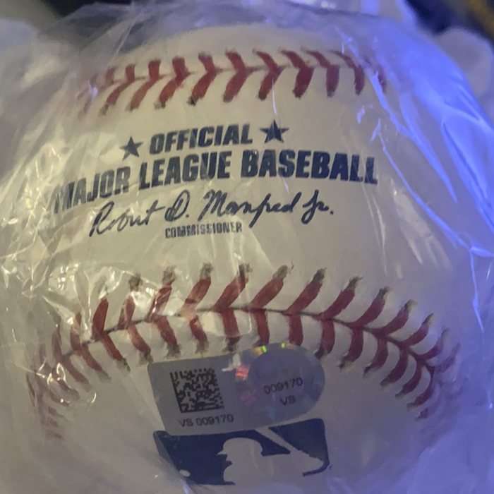 Aristides Aquino Cincinnati Reds Autographed Baseball - Vintage Indy Sports