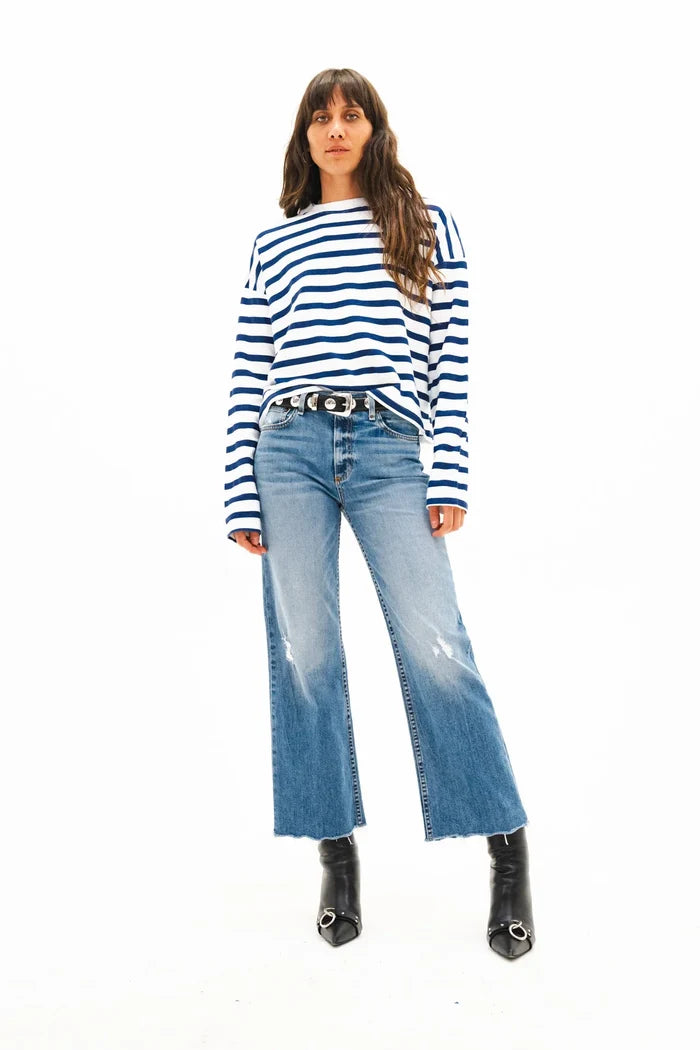 ASKK NY – Crop Wide Leg in Trestles