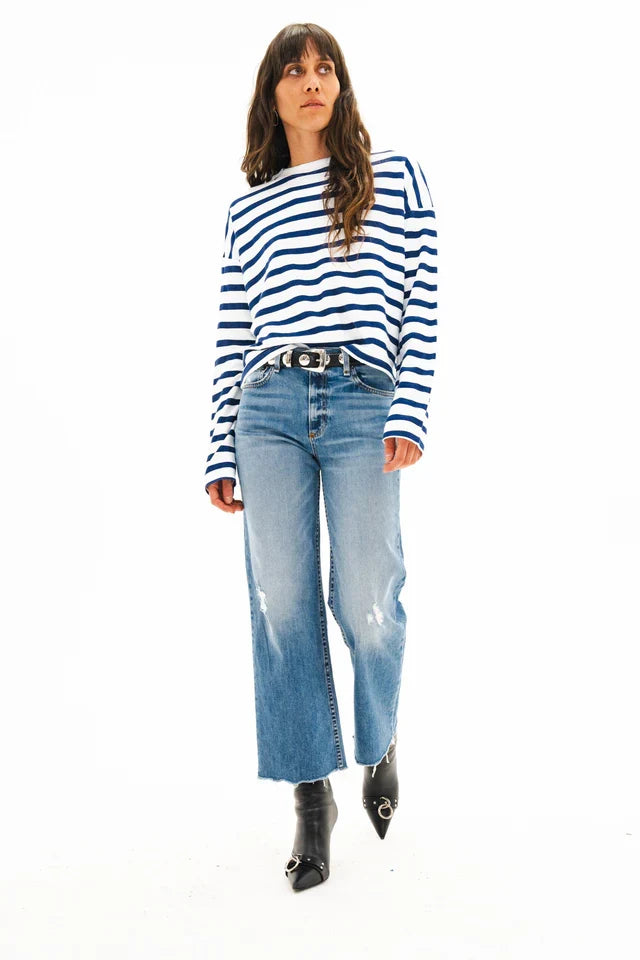 ASKK NY – Crop Wide Leg in Trestles