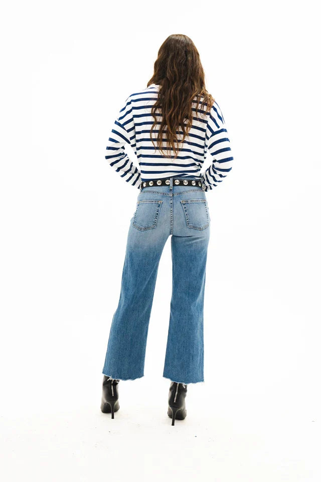 ASKK NY – Crop Wide Leg in Trestles