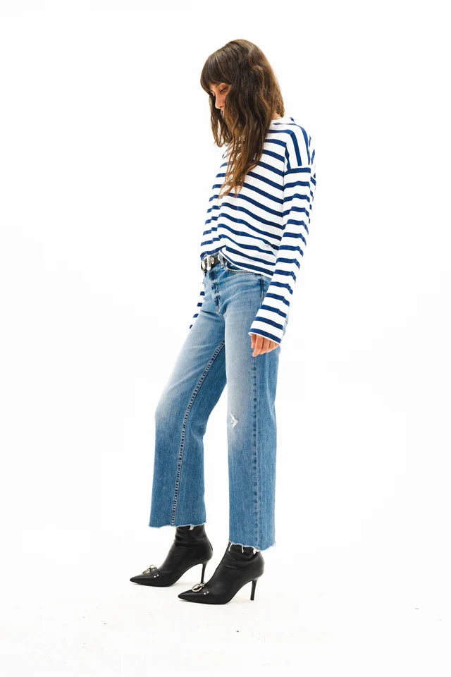ASKK NY – Crop Wide Leg in Trestles