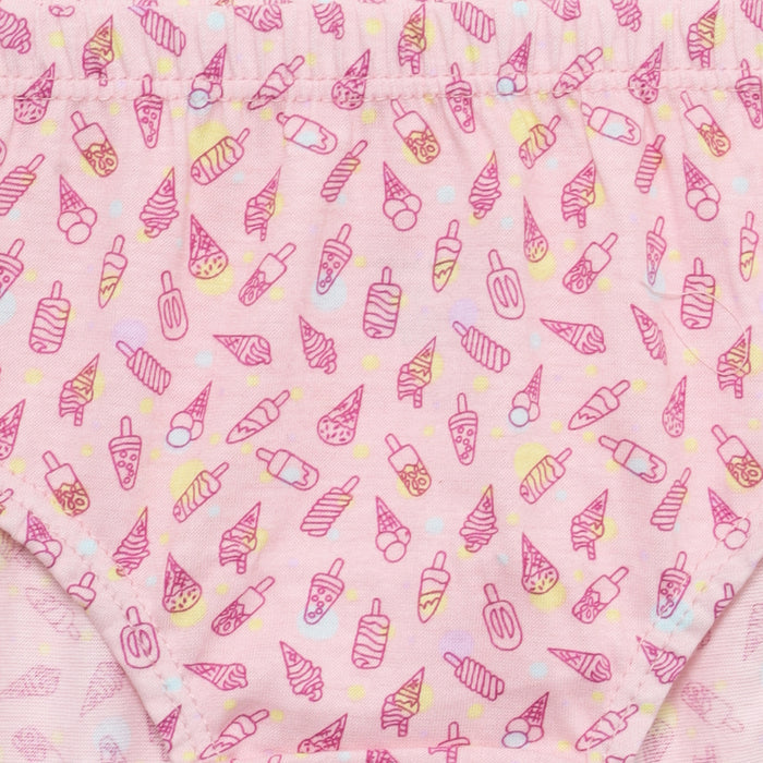 BABY 5007| Red Rose Soft & Stylish Baby Panties – 100% Cotton Comfort for Your Little One PACK OF 5