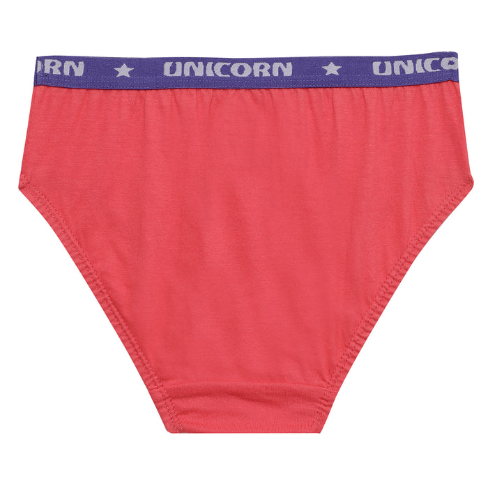 BABY 5008| Red Rose Soft & Stylish Baby Panties – 100% Cotton Comfort for Your Little One PACK OF 5
